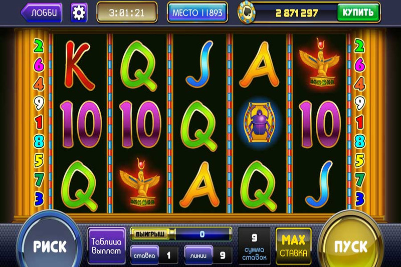 Игровые автоматы в элитном интернет казино