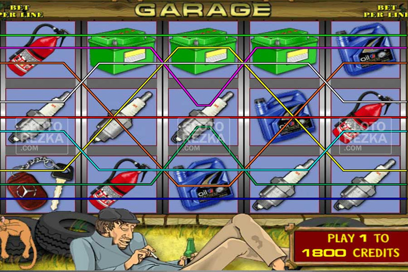 Игровой автомат Garage (Гараж)
