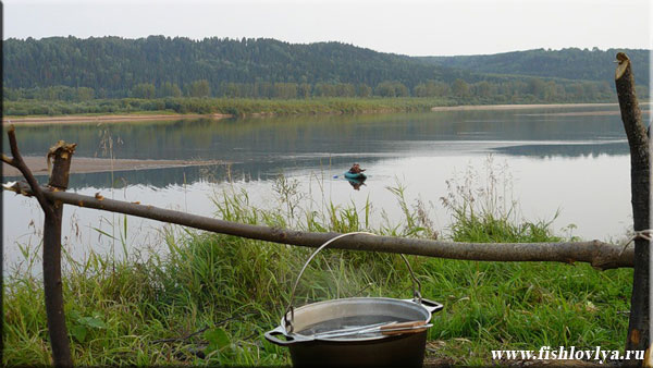 Рыбалка на реке Вятка , Кировская область