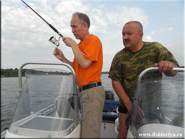Рыбалка на реке Волга