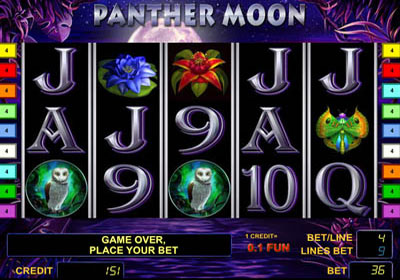 Игровой автомат Panther Moon