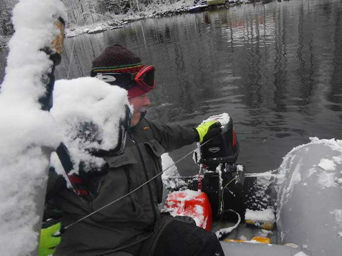 Рыбалка зимой на хищника в Южной Карелии. Фото 2