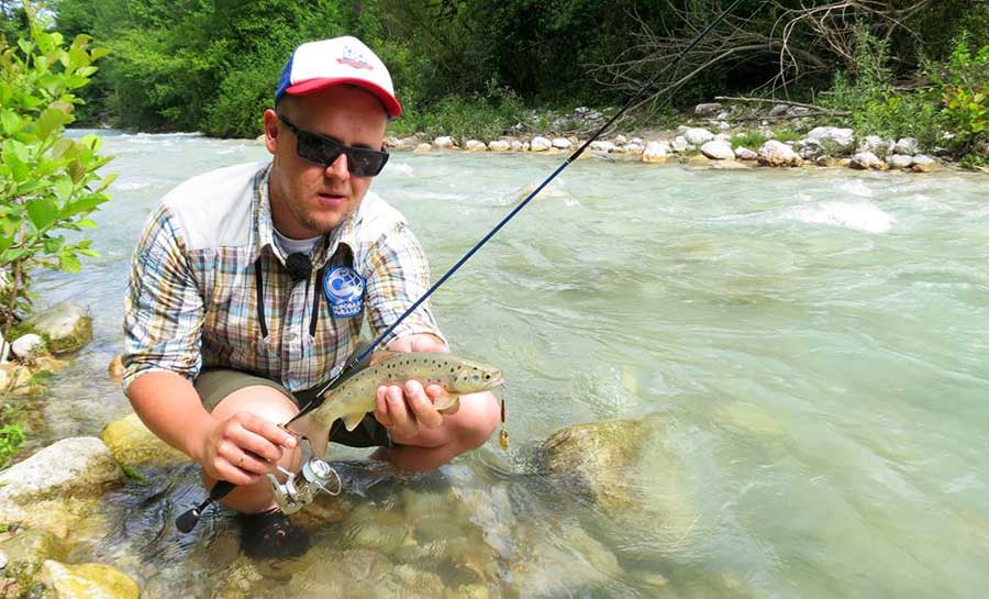 Рыбалка на горных реках Абхазии. Фото 5