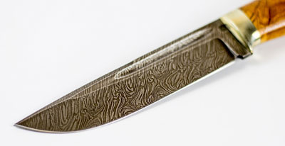 Технологии изготовления охотничьих ножей из дамасской стали