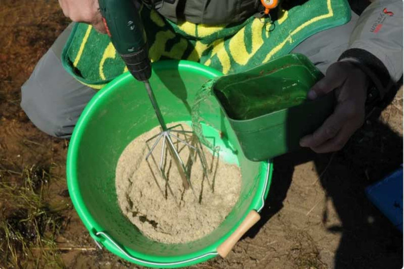 Количество воды для прикормки