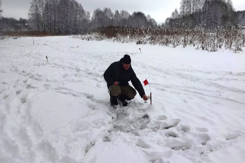 Где ловить щуку на жерлицы зимой