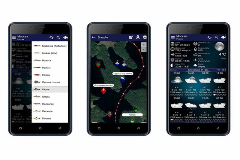 “Прогноз клева” — погода и ее влияние на рыбу