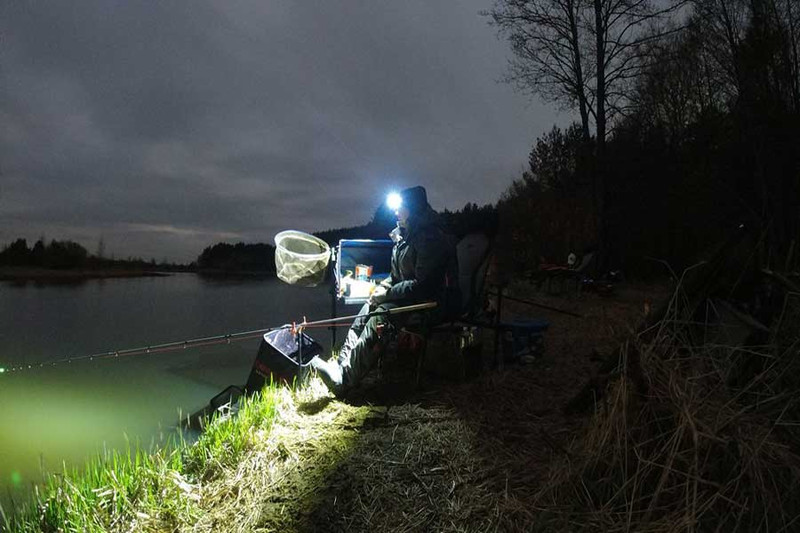 Ночная рыбалка: Выбору точки ловли – особое внимание!