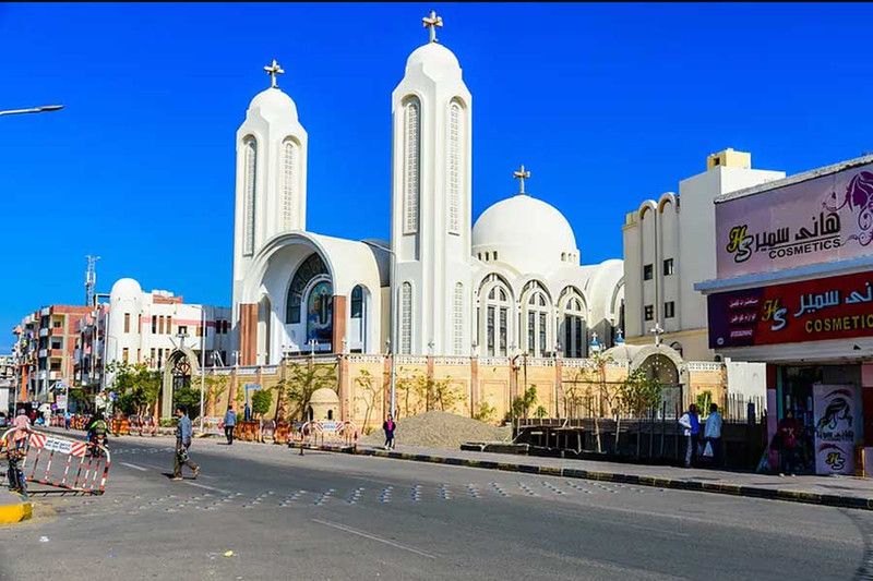 Коптская церковь, Хургада, Египет