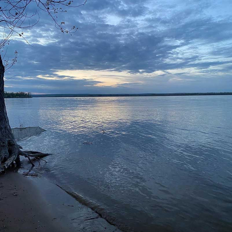 Волга, ночь и куча леща в садке… Фото 1