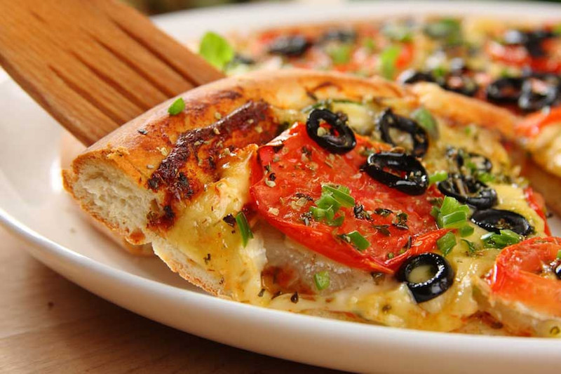 Пицца Вегетарианская - пошаговый рецепт